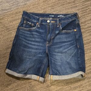 Old Navy Women's Dark Blue Jean Shorts